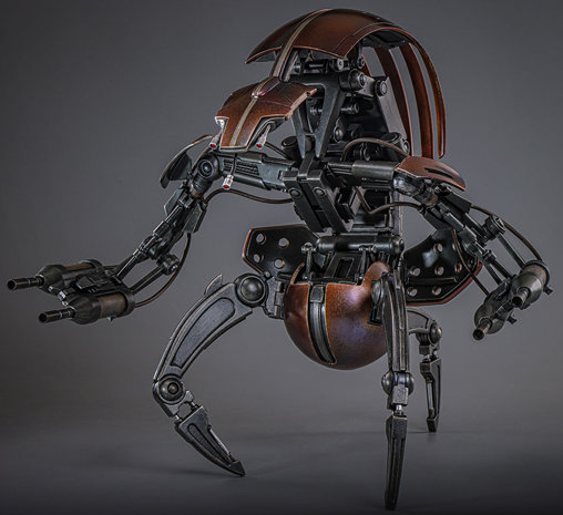 Star Wars - Episode I - The Phantom Menace: Droideka, 1/6 Figur von Hot Toys