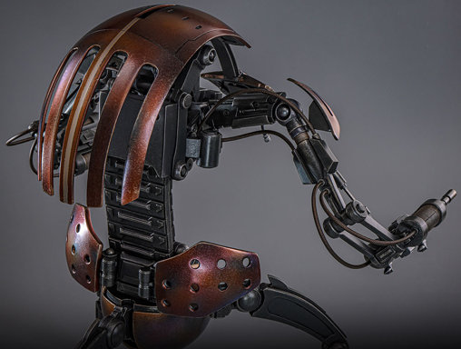 Star Wars - Episode I - The Phantom Menace: Droideka, 1/6 Figur von Hot Toys