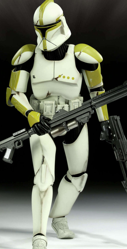Star Wars - The Clone Wars: Clone Sergant - Phase I Armor, 1/6 Figur von Sideshow