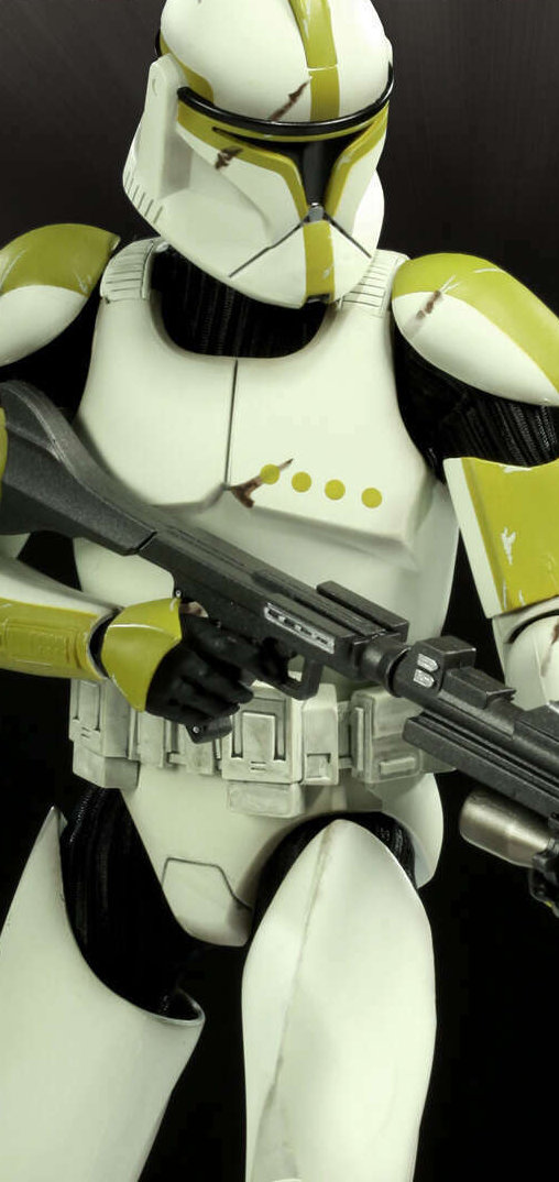 Star Wars - The Clone Wars: Clone Sergant - Phase I Armor, 1/6 Figur von Sideshow