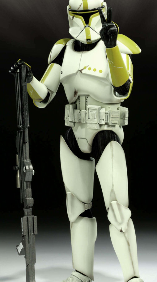 Star Wars - The Clone Wars: Clone Sergant - Phase I Armor, 1/6 Figur von Sideshow