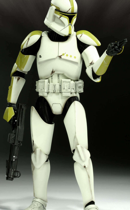Star Wars - The Clone Wars: Clone Sergant - Phase I Armor, 1/6 Figur von Sideshow
