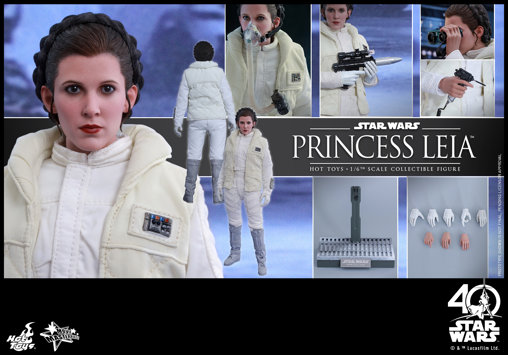 Star Wars - Episode V - The Empire Strikes Back: Prinzessin Leia - Hoth, 1/6 Figur von Hot Toys
