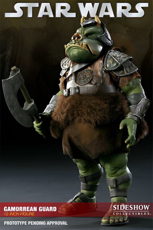 Star Wars - Episode V - The Empire Strikes Back: Gamorrean Guard, 1/6 Figur von Sideshow