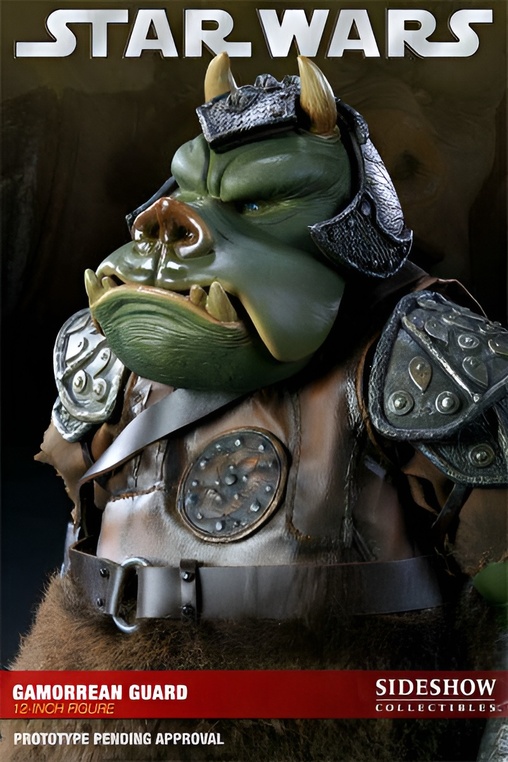 Star Wars - Episode V - The Empire Strikes Back: Gamorrean Guard, 1/6 Figur von Sideshow