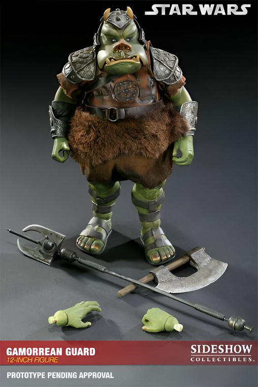 Star Wars - Episode V - The Empire Strikes Back: Gamorrean Guard, 1/6 Figur von Sideshow