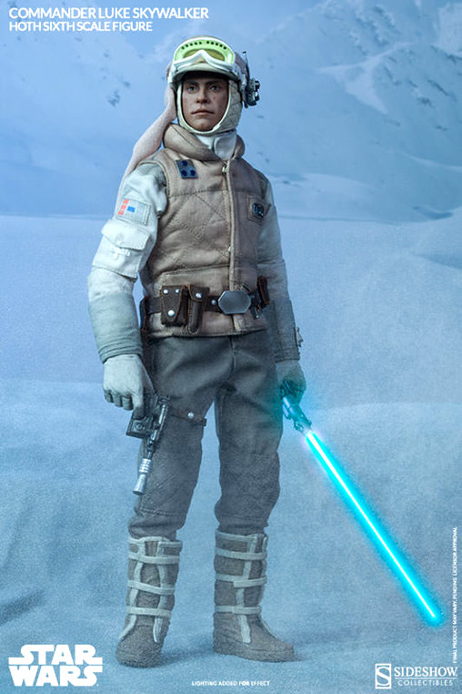 Star Wars - Episode V - The Empire Strikes Back: Commander Luke Skywalker - Hoth Outfit, 1/6 Figur von Sideshow