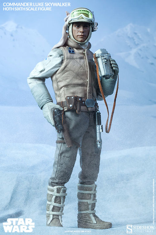 Star Wars - Episode V - The Empire Strikes Back: Commander Luke Skywalker - Hoth Outfit, 1/6 Figur von Sideshow