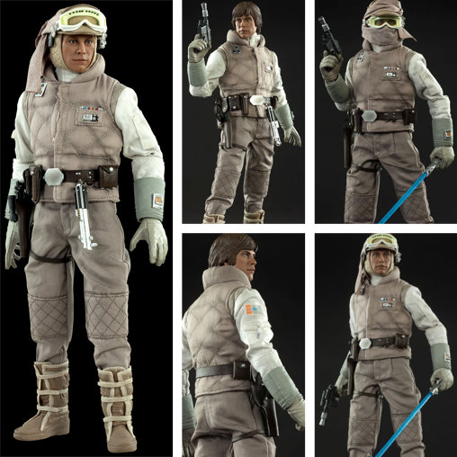 Star Wars - Episode V - The Empire Strikes Back: Commander Luke Skywalker - Hoth Outfit, Typ: 1/6 Figur