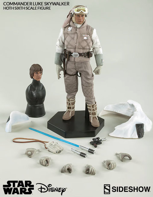 Star Wars - Episode V - The Empire Strikes Back: Commander Luke Skywalker - Hoth Outfit, 1/6 Figur von Sideshow
