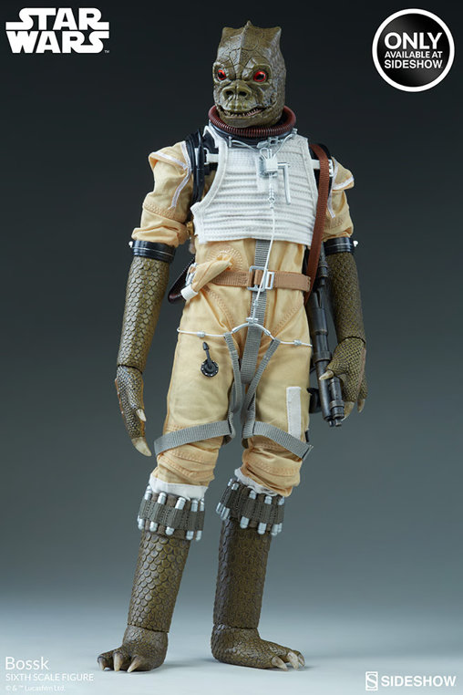 Star Wars - Episode V - The Empire Strikes Back: Bossk, 1/6 Figur von Sideshow