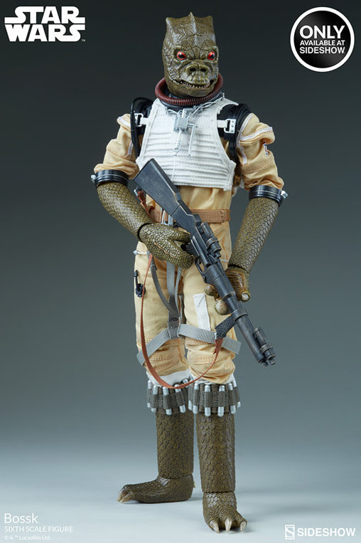 Star Wars - Episode V - The Empire Strikes Back: Bossk, 1/6 Figur von Sideshow
