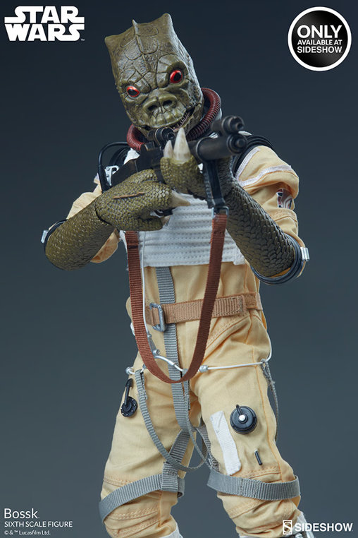 Star Wars - Episode V - The Empire Strikes Back: Bossk, 1/6 Figur von Sideshow