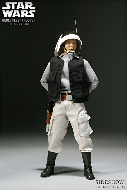 Star Wars - Episode IV - A New Hope: Rebel Fleet Trooper Lieutenant Pello Scrambas, 1/6 Figur von Sideshow