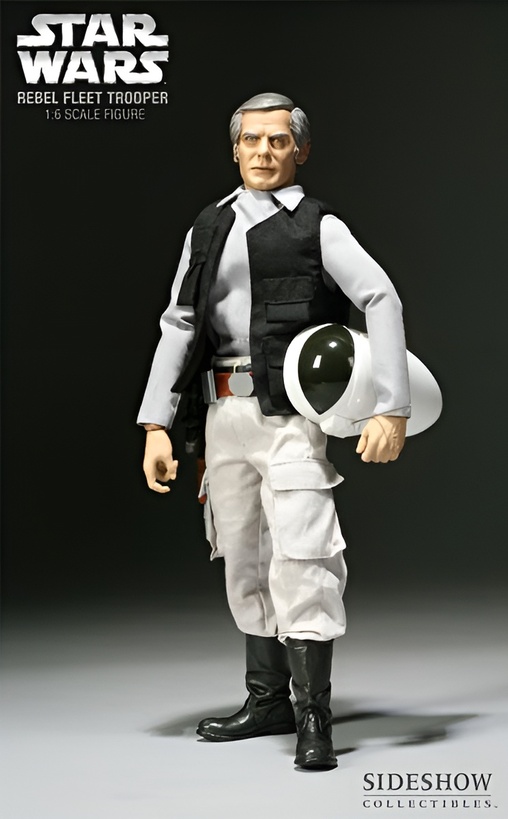 Star Wars - Episode IV - A New Hope: Rebel Fleet Trooper Lieutenant Pello Scrambas, 1/6 Figur von Sideshow