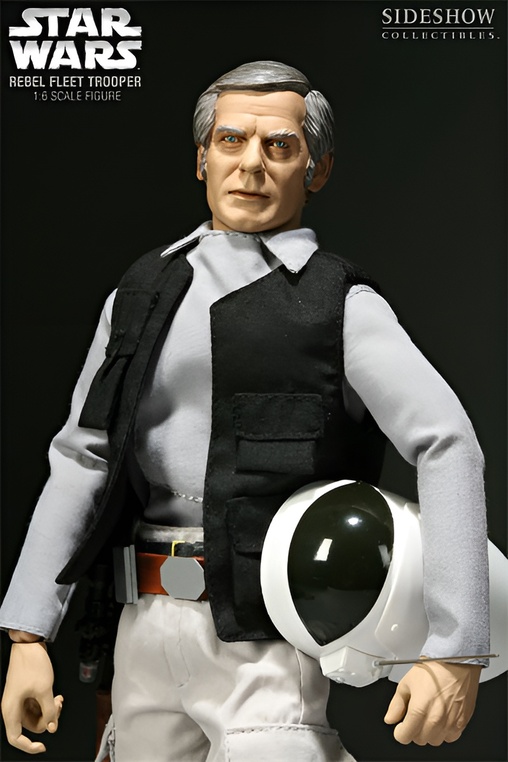 Star Wars - Episode IV - A New Hope: Rebel Fleet Trooper Lieutenant Pello Scrambas, 1/6 Figur von Sideshow