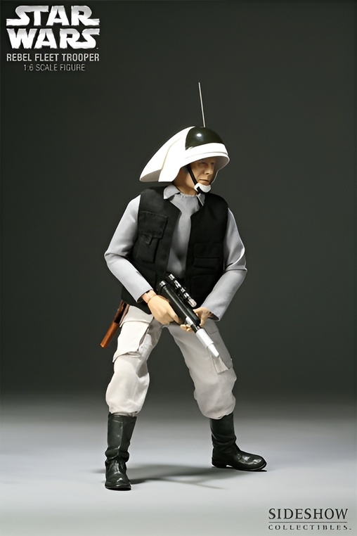 Star Wars - Episode IV - A New Hope: Rebel Fleet Trooper Lieutenant Pello Scrambas, 1/6 Figur von Sideshow