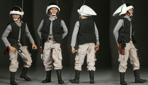 Star Wars - Episode IV - A New Hope: Rebel Fleet Trooper Lieutenant Pello Scrambas, 1/6 Figur von Sideshow