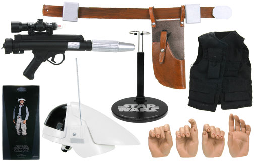 Star Wars - Episode IV - A New Hope: Rebel Fleet Trooper Lieutenant Pello Scrambas, 1/6 Figur von Sideshow