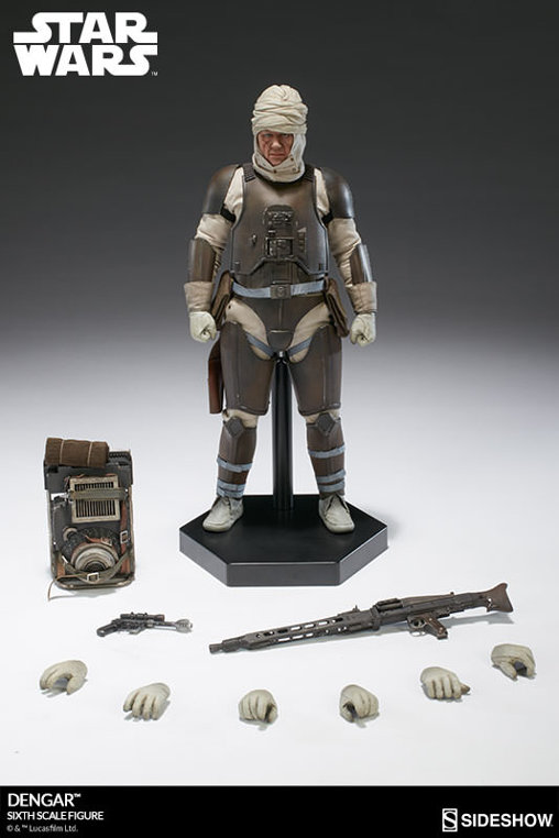 Star Wars - Episode V - The Empire Strikes Back: Dengar, 1/6 Figur von Sideshow