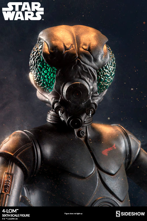 Star Wars - Episode V - The Empire Strikes Back: 4-LOM, 1/6 Figur von Sideshow