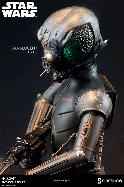 Star Wars - Episode V - The Empire Strikes Back: 4-LOM, 1/6 Figur von Sideshow