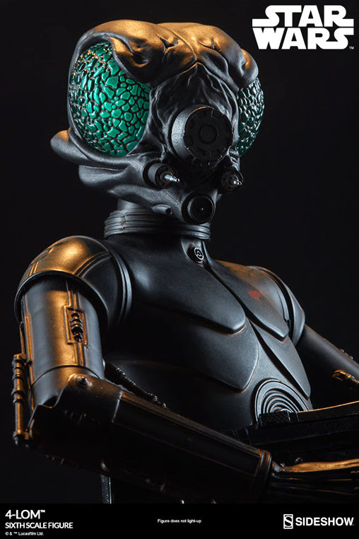 Star Wars - Episode V - The Empire Strikes Back: 4-LOM, 1/6 Figur von Sideshow