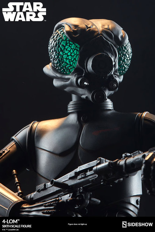 Star Wars - Episode V - The Empire Strikes Back: 4-LOM, 1/6 Figur von Sideshow