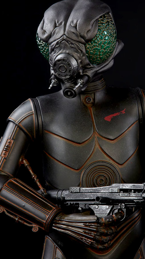 Star Wars - Episode V - The Empire Strikes Back: 4-LOM, 1/6 Figur von Sideshow