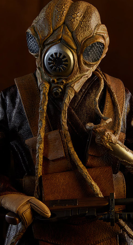 Star Wars - Episode V - The Empire Strikes Back: Zuckuss, 1/6 Figur von Sideshow