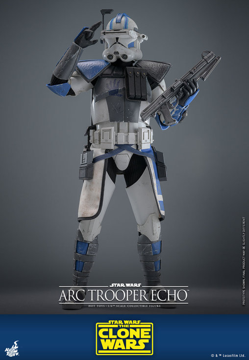 Star Wars - The Clone Wars: Arc Trooper Echo, 1/6 Figur von Hot Toys