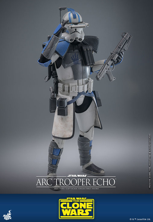 Star Wars - The Clone Wars: Arc Trooper Echo, 1/6 Figur von Hot Toys