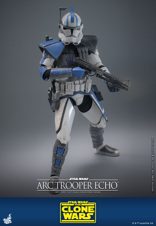 Star Wars - The Clone Wars: Arc Trooper Echo, 1/6 Figur von Hot Toys