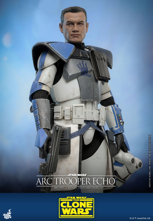 Star Wars - The Clone Wars: Arc Trooper Echo, 1/6 Figur von Hot Toys