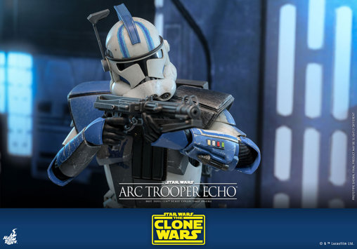 Star Wars - The Clone Wars: Arc Trooper Echo, 1/6 Figur von Hot Toys
