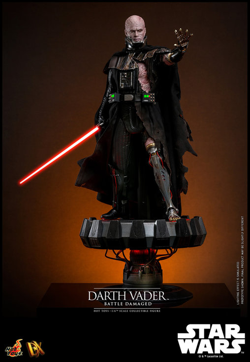 Star Wars: Darth Vader - Battle Damaged, 1/6 Figur von Hot Toys