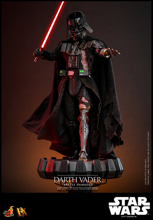 Star Wars: Darth Vader - Battle Damaged, 1/6 Figur von Hot Toys