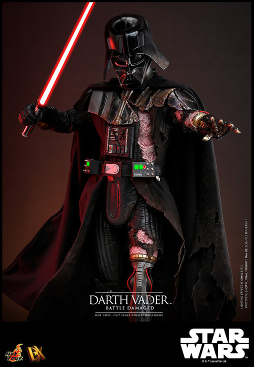 Star Wars: Darth Vader - Battle Damaged, 1/6 Figur von Hot Toys