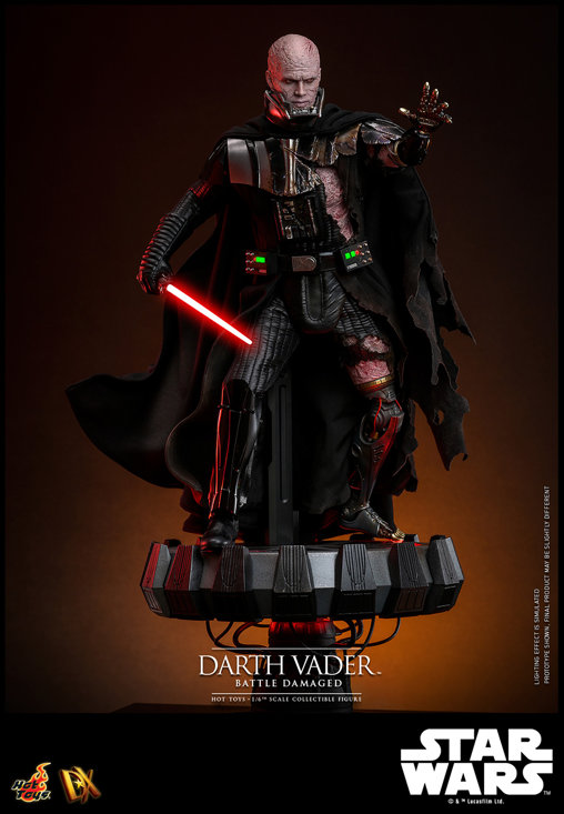 Star Wars: Darth Vader - Battle Damaged, 1/6 Figur von Hot Toys