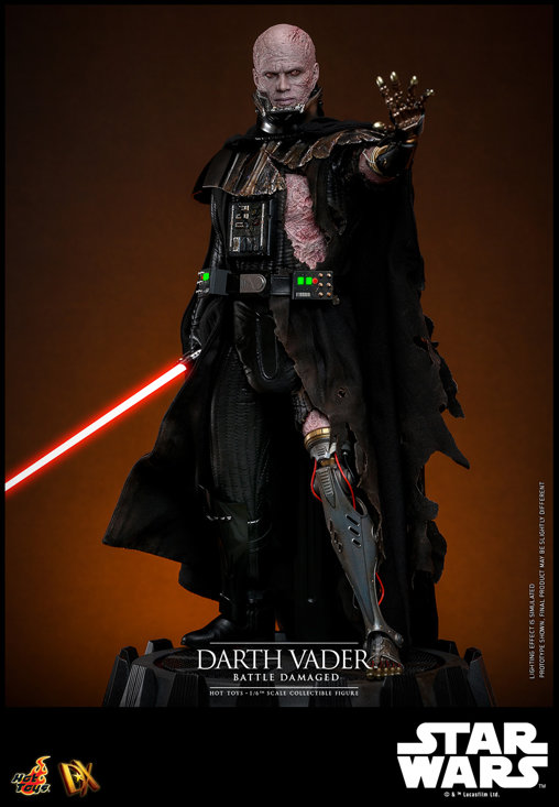 Star Wars: Darth Vader - Battle Damaged, 1/6 Figur von Hot Toys