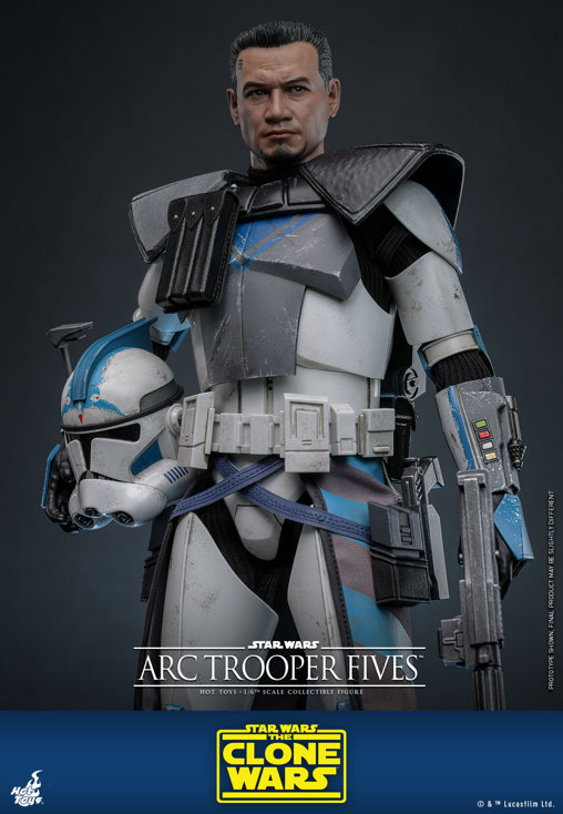 Star Wars - The Clone Wars: Arc Trooper Fives, 1/6 Figur von Hot Toys