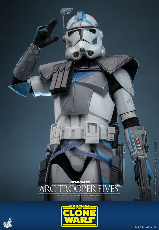 Star Wars - The Clone Wars: Arc Trooper Fives, 1/6 Figur von Hot Toys