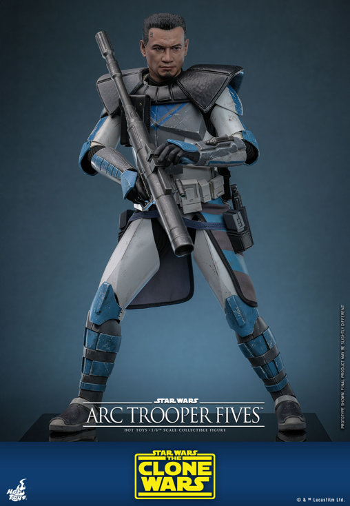 Star Wars - The Clone Wars: Arc Trooper Fives, 1/6 Figur von Hot Toys