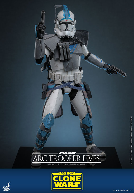 Star Wars - The Clone Wars: Arc Trooper Fives, 1/6 Figur von Hot Toys