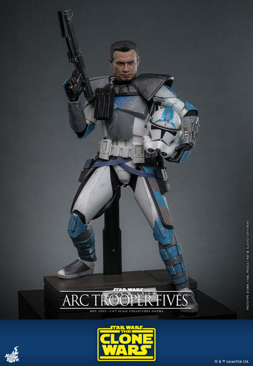 Star Wars - The Clone Wars: Arc Trooper Fives, 1/6 Figur von Hot Toys