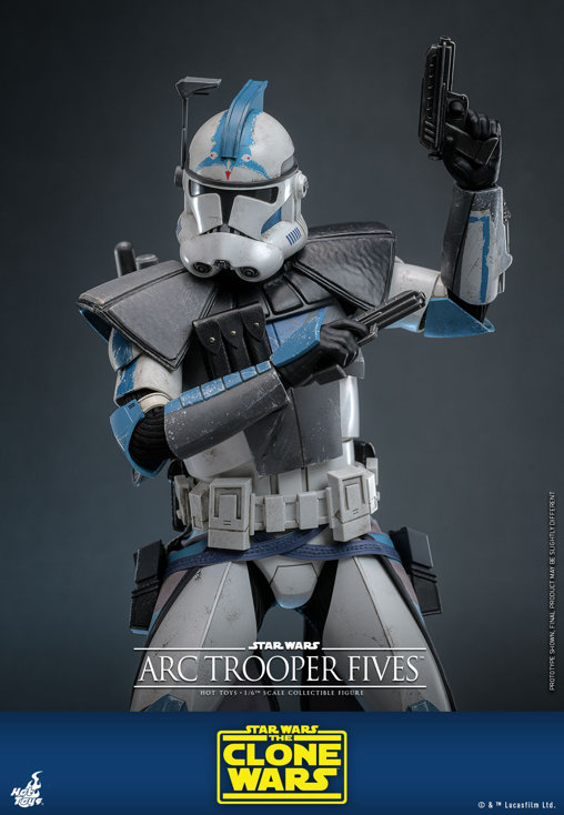 Star Wars - The Clone Wars: Arc Trooper Fives, 1/6 Figur von Hot Toys