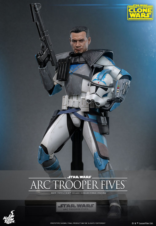 Star Wars - The Clone Wars: Arc Trooper Fives, 1/6 Figur von Hot Toys