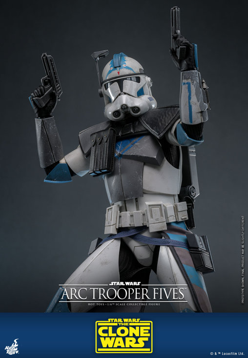 Star Wars - The Clone Wars: Arc Trooper Fives, 1/6 Figur von Hot Toys