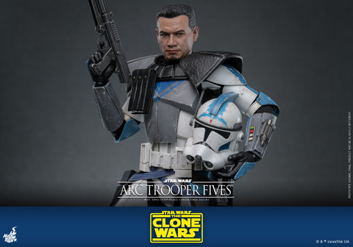 Star Wars - The Clone Wars: Arc Trooper Fives, 1/6 Figur von Hot Toys
