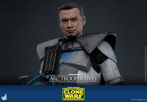 Star Wars - The Clone Wars: Arc Trooper Fives, 1/6 Figur von Hot Toys
